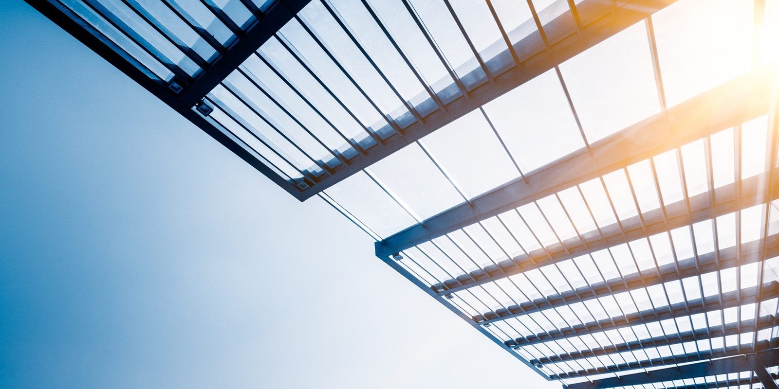 Low angle view of building ceiling