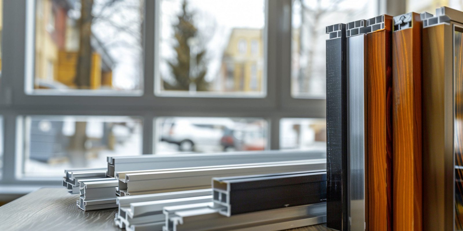 una-pila-de-libros-en-una-mesa-con-una-ventana-en-el-fondo